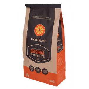 BBQ Briquettes 10kg | Heatbeads BBQ Fuels