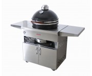 Kamado Grill 18" in Cabinet | Charcoal  | Grandfire Kamado | CLEARANCE