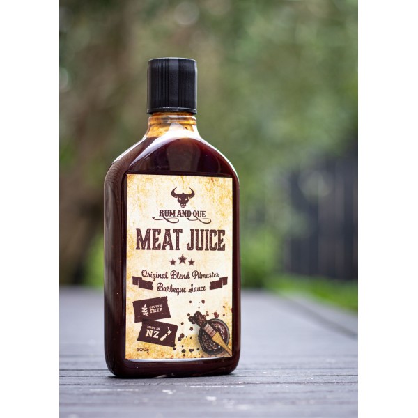 Rum and Que Meat Juice