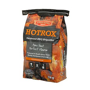 Hotrox Charcoal Briquettes 3KG | Aromachef BBQ Fuels