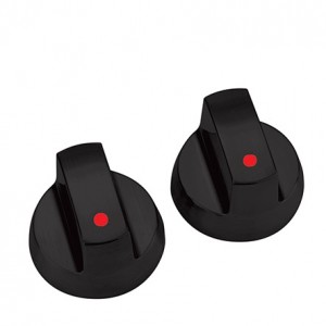 BBQ Knobs - Black: 2 Pack | Knobs