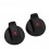 BBQ Knobs - Black: 2 Pack