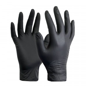 Black Nitrile Gloves M | Nitrile Gloves