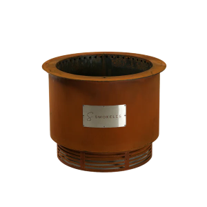 Smokelis Kindle - Corten  | Smokeless Fire Pit | Smokelis Fire Pit BBQ | Home