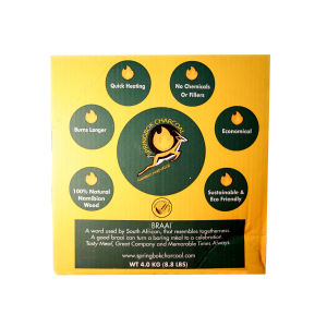 Lump Charcoal 4KG Box | Charcoal and Briquettes