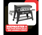 Beefmaster 4 Burner Flat Top BBQ | Flat Top & Catering | Beefmaster