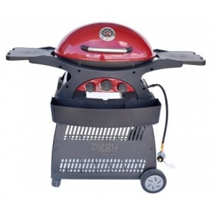 Ziggy Classic Triple Grill on Cart | Ziegler and Brown 
