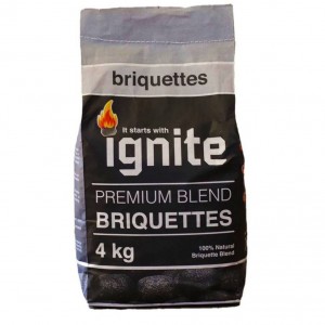 Ignite Premium Briquettes 4KG | Ignite BBQ Fuel