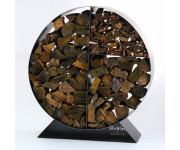 KiwiFire - Corten Decorative Wood Storage | KiwiFire by Smokelis