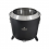 Southern Firepits Smokeless Firepit - Black Stainless