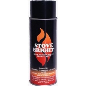 Stovebright HT Paint - Satin Black | Paint and Polish | Hi Temp Paint