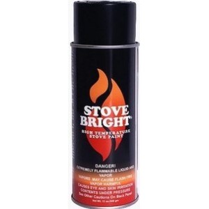 Stovebright HT Paint - Metallic Black | Paint and Polish | Hi Temp Paint