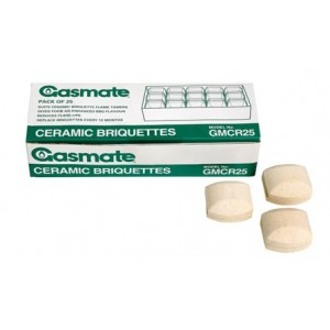 Ceramic Briquettes - Pack of 25 | Flame Tamers