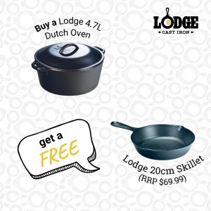 Dutch Oven with Loop Handle - 4.7L | Lodge Cast Iron  | Home