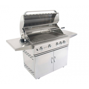 Classic 38 BBQ on Cart | Hooded Gas | BBQ on Cart