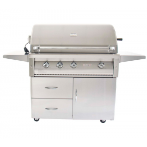 Deluxe 42 BBQ on Cart | Hooded Gas | BBQ on Cart
