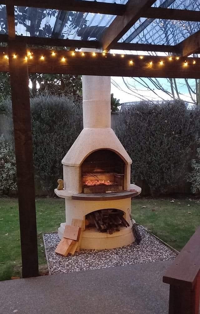 Buschbeck Rondo BBQ Fireplace